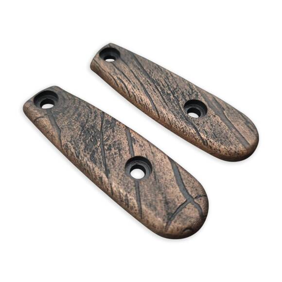 Ka-Bar Becker Eskabar BK14 maple handle scales - Wood Bark (3169) / hand-painted