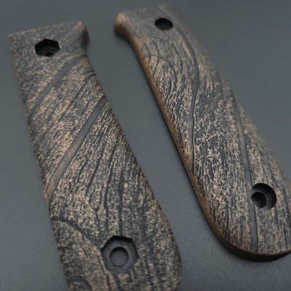 Wood Bark (3169) - Ka-Bar Becker Kephart BK62 Knife Scales by Svechnikov Knives