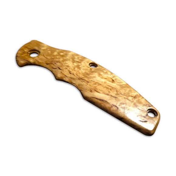 Hinderer Jurassic karelian birch handle scales - Traditional / hand-painted