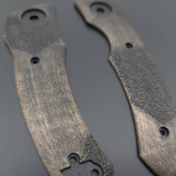 Abstract V1 (3169) - Katz Kagemusha NJ-35, Phantom PH-35 Knife Scales by Svechnikov Knives