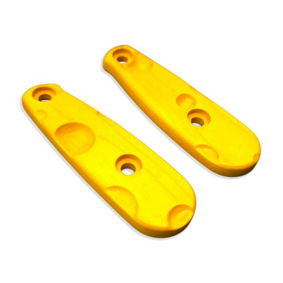 ESEE Izula maple handle scales - Cheese / hand-painted