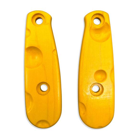 ESEE Izula maple handle scales - Cheese / hand-painted