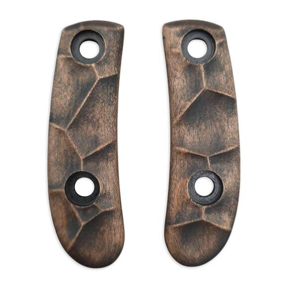 ESEE Candiru maple handle scales - Crack V2 (3169) / hand-painted