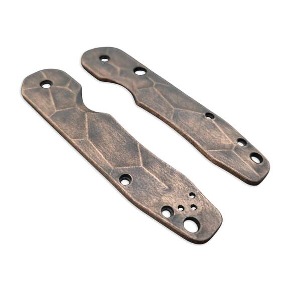 Crack V2 (3169) - Spyderco Smock Knife Scales by Svechnikov Knives