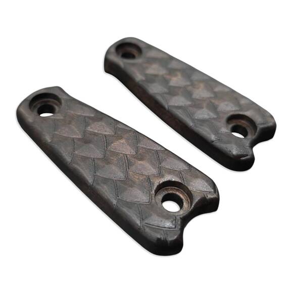 Dragon Scales Black - ESEE Izula Compact-Size Knife Scales by Svechnikov Knives