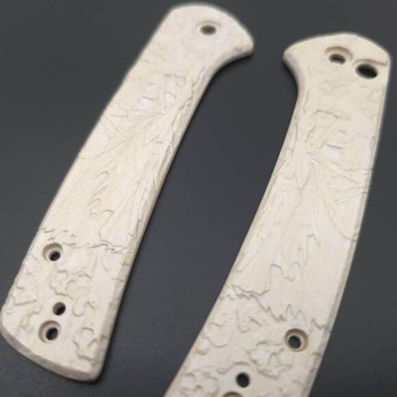 Grim Reaper White - CIVIVI Conspirator Knife Scales by Svechnikov Knives