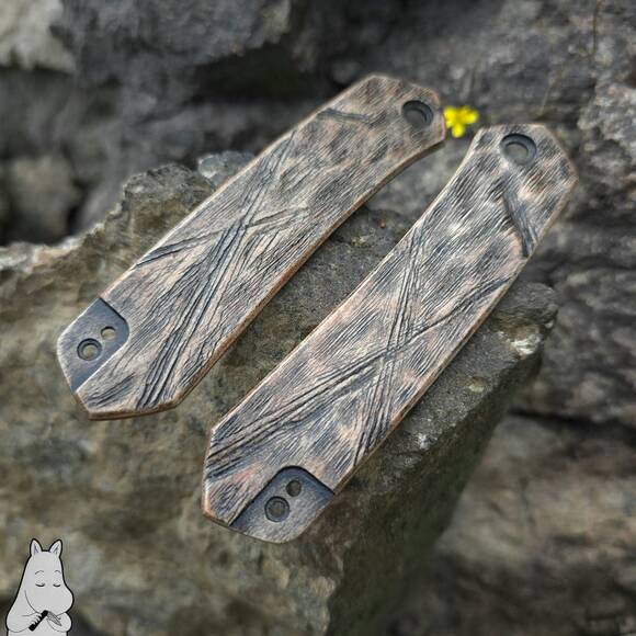Old Chest - CIVIVI Vision FG Knife Scales by Artur Soikkeli