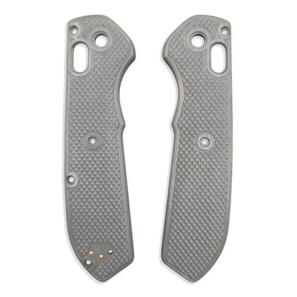Benchmade Freek 560 maple handle scales - Classic V2 Grey / hand-painted