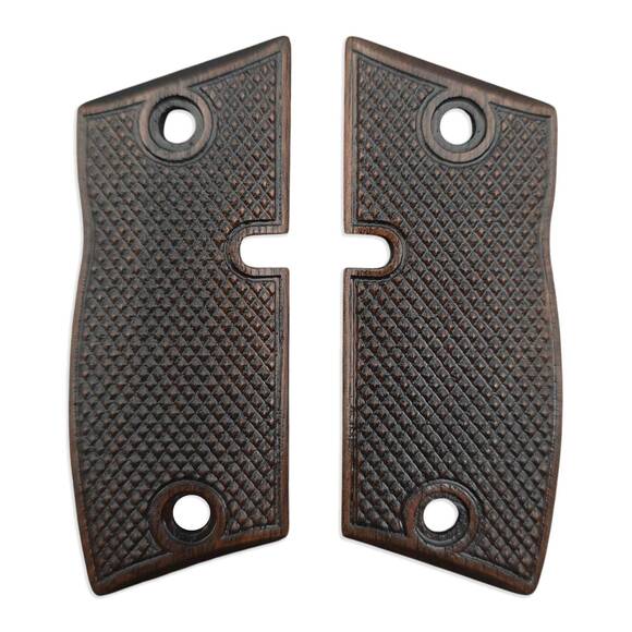 KelTec P15 Metal walnut grips - Classic V2 Dark / hand-painted