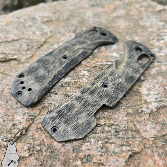 Old Fort - Benchmade Grizzly Creek 15060-2 Knife Scales by Artur Soikkeli