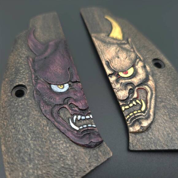 CZ 75 Maple Grips - Oni Demon W by Umeda Karin