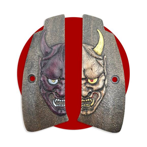 Oni Demon W - CZ 75, 75B, 75BD, 85, SP-01, SP-01 Shadow Grips by Umeda Karin (梅田 夏鈴)