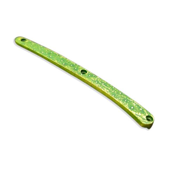 Deejo 37G maple handle scales - Pickle / hand-painted