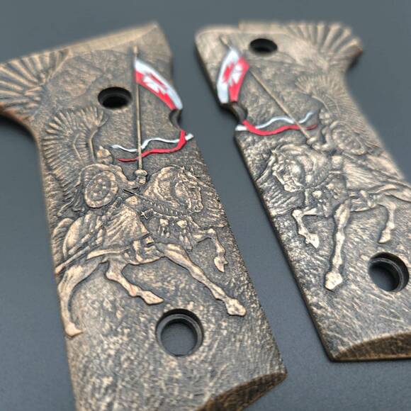 Beretta 92X, M9A3, M9A4 Maple Grips - Polish Husria / Hand-painted