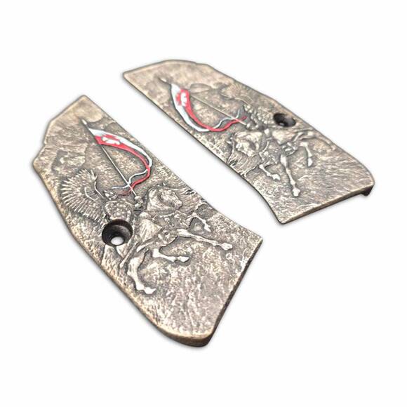 CZ Shadow 2 Compact Maple Grips - Polish Husria / Hand-painted