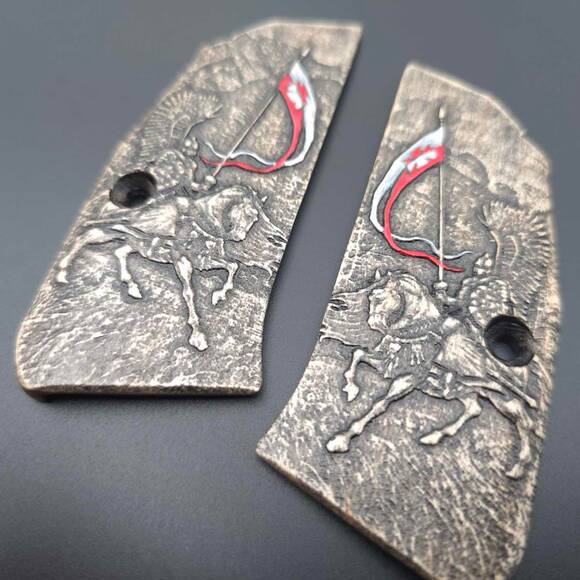 CZ Shadow 2 Compact Maple Grips - Polish Husria / Hand-painted
