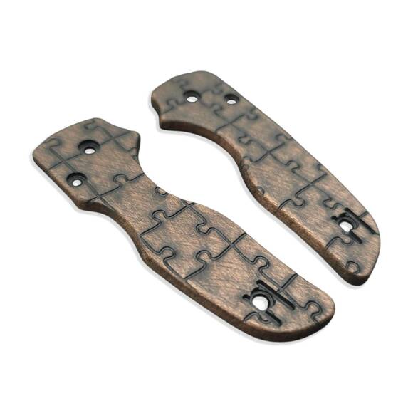 Puzzle (3169) - Spyderco Lil' Native Compression Knife Scales by Svechnikov Knives