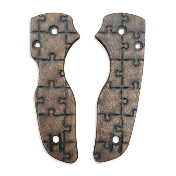 Puzzle (3169) - Spyderco Lil' Native Compression Knife Scales by Svechnikov Knives