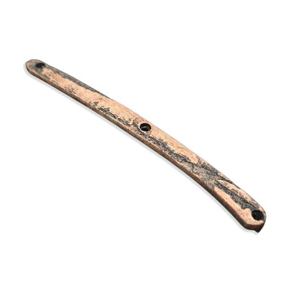 Deejo 37G maple handle scales - Roughness Bronze / hand-painted