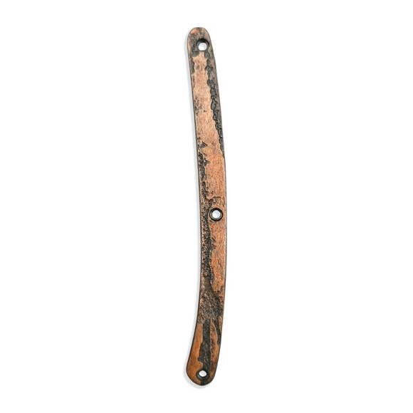 Deejo 37G maple handle scales - Roughness Bronze / hand-painted