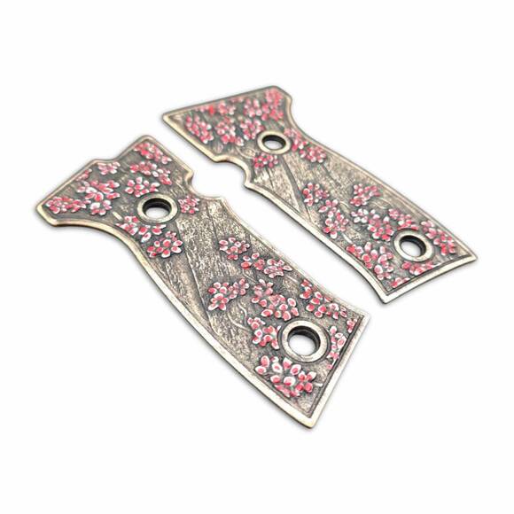 Sig Sauer P320 AXG Maple Grips - Sakura / Hand-painted