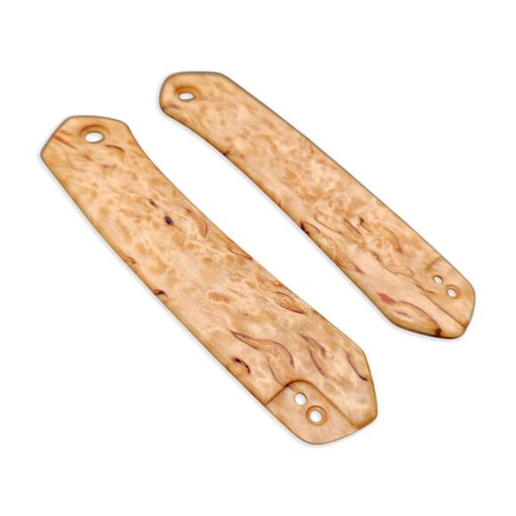 Traditional Karelian Birch - CIVIVI Vision FG Knife Scales by Svechnikov Knives