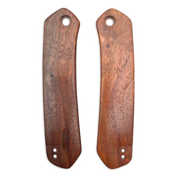 CIVIVI Vision FG walnut handle scales - Traditional / hand-painted