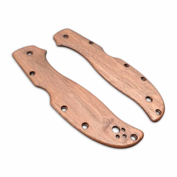 Traditional Walnut - Spyderco Stretch 2 XL Cru-Wear Knife Scales by Svechnikov Knives