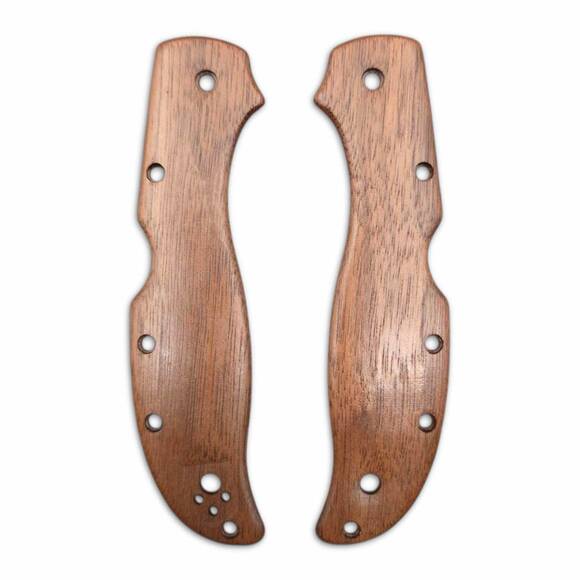 Traditional Walnut - Spyderco Stretch 2 XL Cru-Wear Knife Scales by Svechnikov Knives