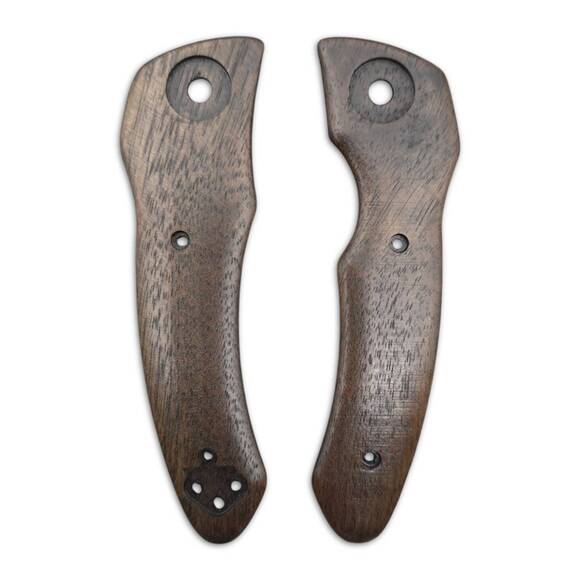 Katz NJ-35/PH-35 walnut handle scales - Traditional Dark / hand-painted