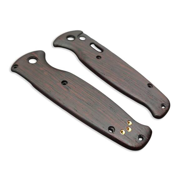 Traditional Wenge - Benchmade Composite Lite Auto 4300 Knife Scales by Svechnikov Knives