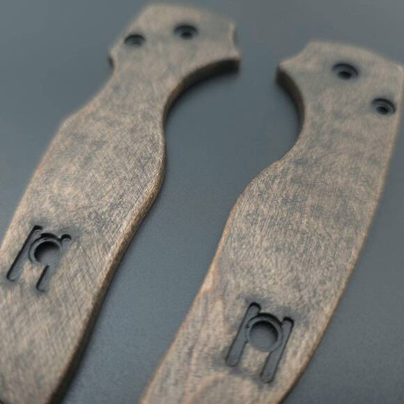 Traditional (3169) - Spyderco Lil' Native Compression Extended Knife Scales by Svechnikov Knives