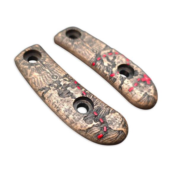 Treasure Map - ESEE Candiru Full-Size Knife Scales by Svechnikov Knives