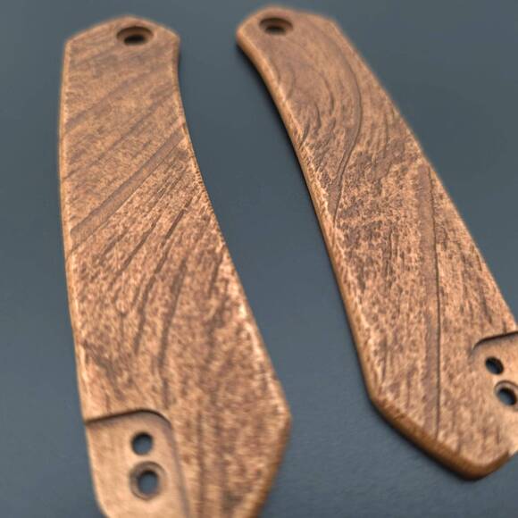 CIVIVI Vision FG maple handle scales - Wood Bark (3166) / hand-painted