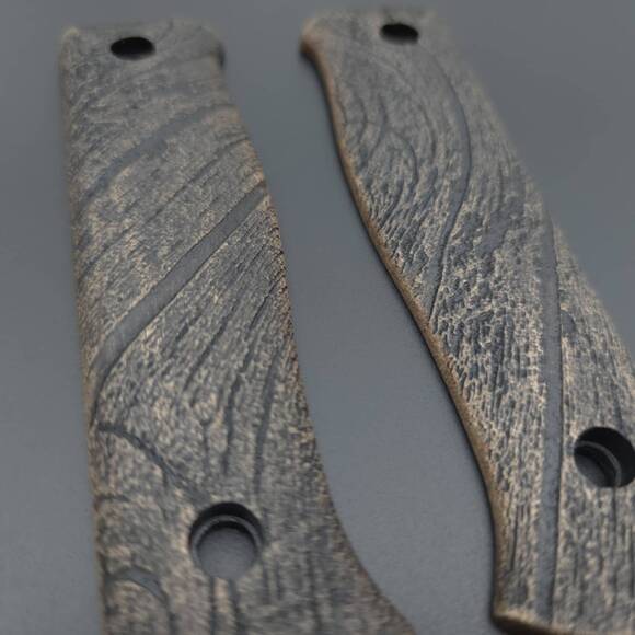 Wood Bark (3169) - Fällkniven A1X, A1XB Knife Scales by Svechnikov Knives