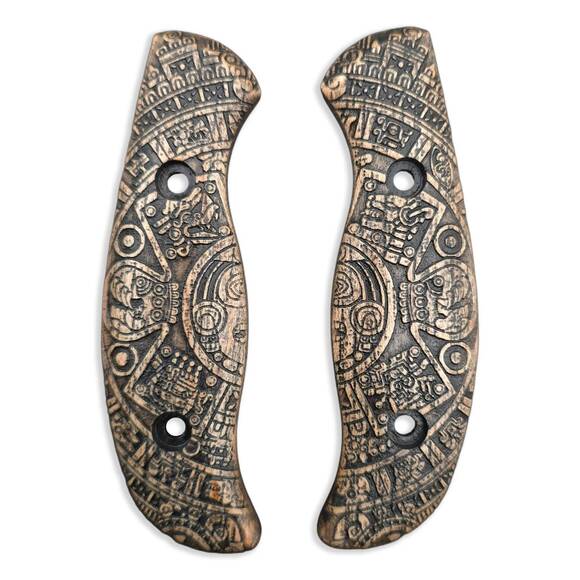 Aztec - Spyderco Mule Team, Mule Team 2 Knife Scales by Svechnikov Knives