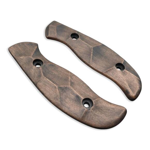 Crack V2 (3169) - Spyderco Mule Team, Mule Team 2 Knife Scales by Svechnikov Knives