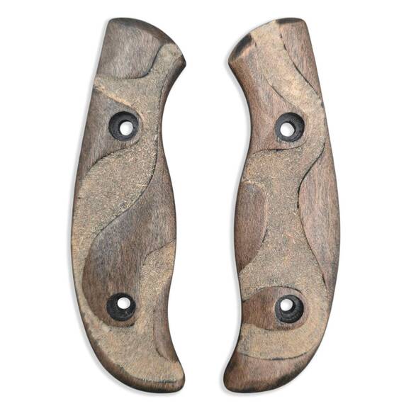 Spyderco Mule Team/2 maple handle scales - Textured V3 / hand-painted