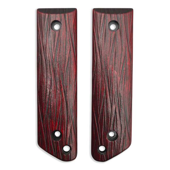 Fibers Dark Blood - Cold Steel GI Tanto Knife Scales by Svechnikov Knives