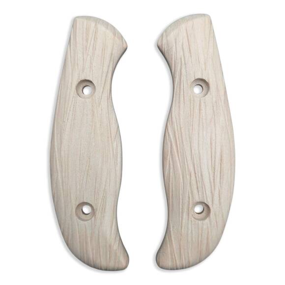 Fibers White - Spyderco Mule Team, Mule Team 2 Knife Scales by Svechnikov Knives