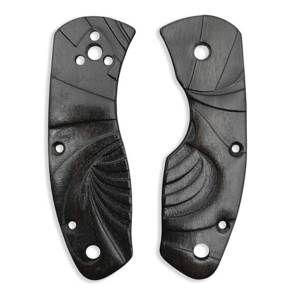 Inside Mobius Black - Spyderco Ambitious Knife Scales by Svechnikov Knives