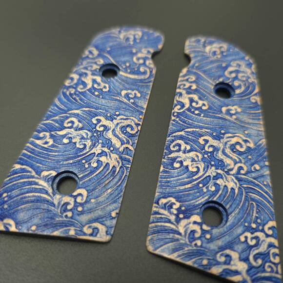 Daniel H9 Maple Grips - Japan Wave / Hand-painted