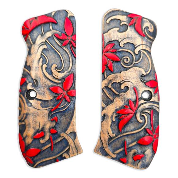 Japanese Maple - CZ 75, 75B, 75BD, 85, SP-01, SP-01 Shadow Grips