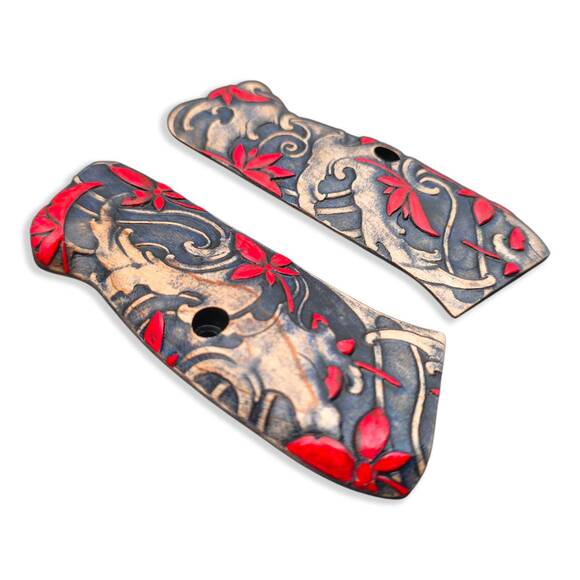 Japanese Maple - CZ 75, 75B, 75BD, 85, SP-01, SP-01 Shadow Palm Swell Grips