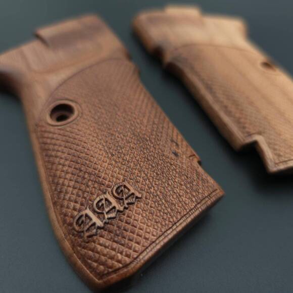 CZ 82, 83 Walnut Grips - Lucky AAA / Hand-painted