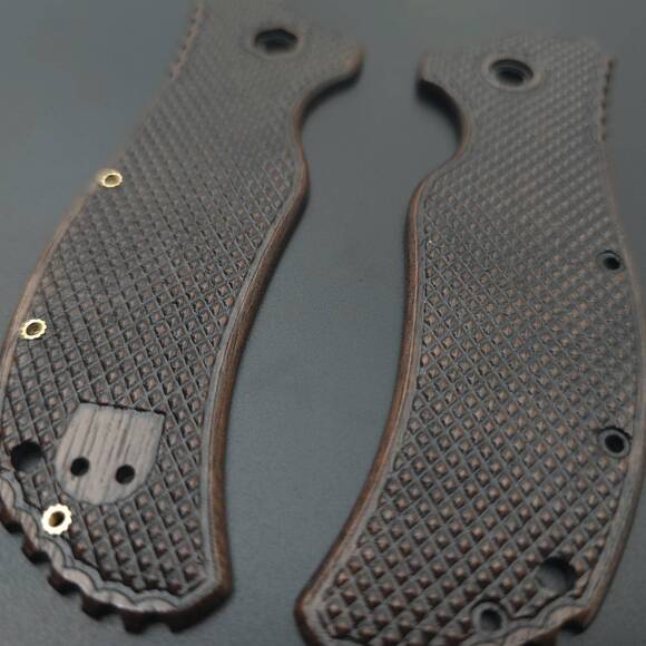 Old Classic Walnut Dark - Zero Tolerance ZT 0350 Knife Scales by Svechnikov Knives