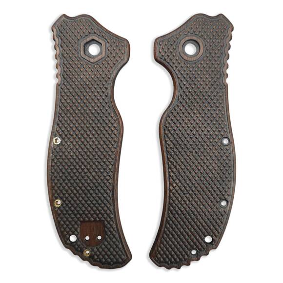 Old Classic Walnut Dark - Zero Tolerance ZT 0350 Knife Scales by Svechnikov Knives