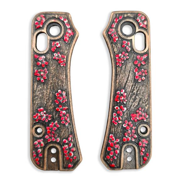 CIVIVI Baby Banter 2 maple handle scales - Sakura / hand-painted
