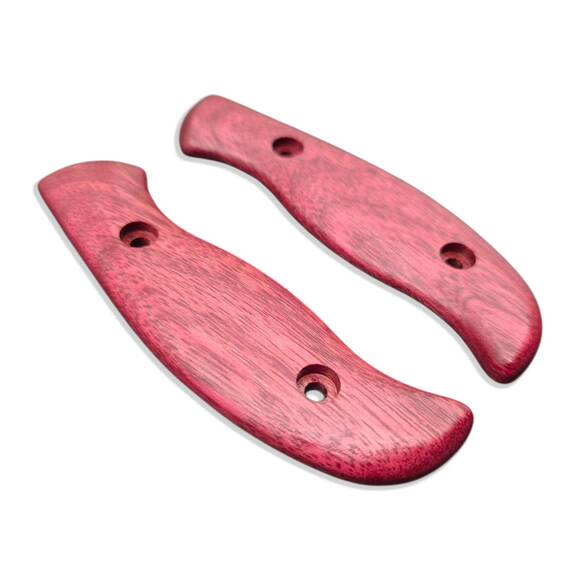 Traditional Amaranth - Spyderco Mule Team, Mule Team 2 Knife Scales by Svechnikov Knives