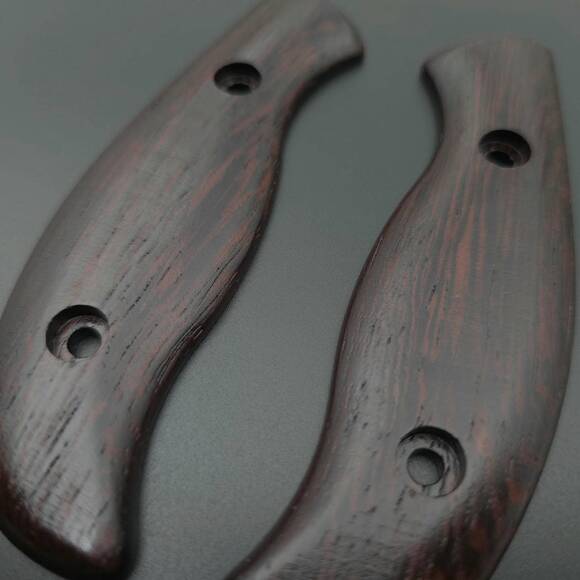 Traditional Wenge - Spyderco Mule Team, Mule Team 2 Knife Scales by Svechnikov Knives